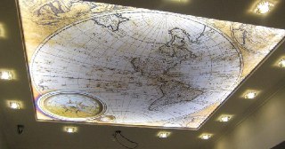 Натяжной потолок с фотопечатью Жигулёвск, цена от 6375 руб.