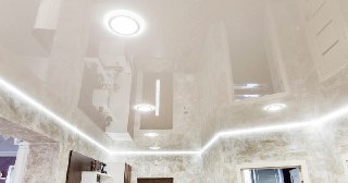 Натяжной ПВХ потолок Жигулёвск, цена от 2157 руб.
